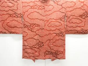 未使用品　本総絞り雲模様羽織（ショール付）